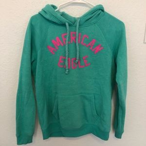 American Eagle Teal Sweatshirt